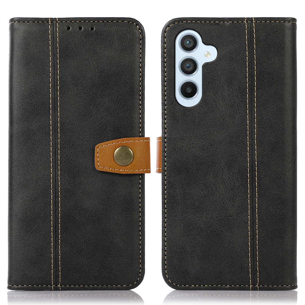 For Samsung Galaxy M54 5G / F54 5G Wallet Phone Case PU Leather Calf Texture Flip Stand Cover For Samsung Galaxy M54 5G / F54 5G Wallet Phone Case PU Leather Calf Texture Flip Stand Cover